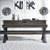 Liberty Sonoma Road Weathered Beaten Bark Console Bar Table