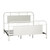Liberty Vintage Series Antique White Queen Metal Bed