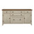 Liberty Farmhouse Reimagined Antique White Chestnut Door Credenza