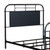 Liberty Vintage Series Navy Full Metal Headboard