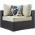 Modway Furniture Convene 5pc Outdoor Sectionals