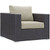 Modway Furniture Convene 5pc Outdoor Patio Chairs and Ottomans
