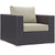 Modway Furniture Convene 5pc Outdoor Patio Chairs and Ottomans