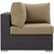 Modway Furniture Convene Outdoor Patio Corner Chairs