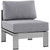 Modway Furniture Shore 3pc Outdoor Sets with Armless Chair