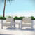 Modway Furniture Shore 3pc Outdoor Sets with Arm Chair