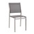 Modway Furniture Shore Silver Black Outdoor Patio Side Chairs