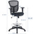 Modway Furniture Articulate Black Drafting Chair