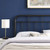 Modway Furniture Alessia Black Twin Metal Headboard