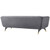 Modway Furniture Adept Gray Upholstered Sofas