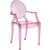 2 Modway Furniture Casper Pink Dining Armchairs