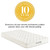 2 Modway Furniture Emma White 6 Inch Twin Foam Mattress