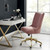 Modway Furniture Empower Gold Velvet Office Chairs