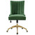 Modway Furniture Empower Gold Velvet Office Chairs