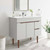 Modway Furniture Harvest Gray White 36 Inch Bathroom Vanity