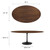 Modway Furniture Lippa 78 Inch Oval Dining Table