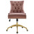Modway Furniture Regent Gold Velvet Office Chairs