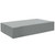 Modway Furniture Immerse Gray Convene Sojourn Summon Double Chaise Outdoor Patio Furniture Cover