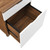 Modway Furniture Envision Walnut White File Cabinet