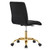 Modway Furniture Prim Gold Velvet Armless Office Chairs
