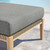 Modway Furniture Clearwater Graphite Outdoor Patio Ottomans