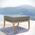 Modway Furniture Clearwater Graphite Outdoor Patio Ottomans
