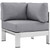 Modway Furniture Shore 4pc Outdoor Sectional