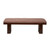 Alpine Furniture Trulinea Dark Espresso Upholstered Dining Bench