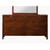 Alpine Furniture Carmel Cappuccino 7 Drawer Dresser