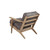 Alpine Furniture Artica Grey Lounge Chair
