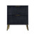 New Classic Furniture Kailani Gray Velvet Nightstands