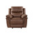 New Classic Furniture Ryland Brown Power Glider Recliner