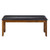 New Classic Furniture Gia Brown PU 46 Inch Dining Benches