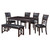 New Classic Furniture Gia Brown PU 46 Inch Dining Benches