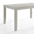 New Classic Furniture Pascal Driftwood 59 Inch Rectangle Dining Table