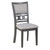 New Classic Furniture Gia Gray 48 Inch Rectangle 5pc Dining Set
