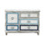 Coast To Coast Whitewash One Door Four Drawer Cabinet