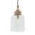 Ashley Furniture Faiz Transparent Glass Pendant Light