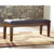 Ashley Furniture Ralene Medium Brown Large Upholstered Dining Bench
