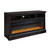 Ashley Furniture Entertainment Accessories Black Wide Fireplace Insert