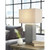 2 Ashley Furniture Amergin Grain Poly Table Lamps