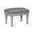 Ashley Furniture Coralayne Silver Upholstered Stool