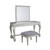 Ashley Furniture Coralayne Silver Upholstered Stool