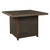 Ashley Furniture Paradise Trail Medium Brown Square Bar Table With Fire Pit