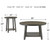 Ashley Furniture Caitbrook Gray 3pc Occasional Table Set