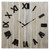Ashley Furniture Bronson Whitewash Black Wall Clock