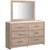 Ashley Furniture Senniberg Light Brown Bedroom Mirror