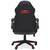 Ashley Furniture Lynxtyn Red Black Faux Leather Swivel Desk Chair