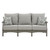 Ashley Furniture Visola Gray Outdoor Sofa With Cushion