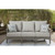 Ashley Furniture Visola Gray Outdoor Sofa With Cushion